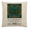 William Morris Painting Cushion Cover for Sofa Throw Pillow Cover Vintage Linen Pillow Case Home Decoration Leaf Plants Printing