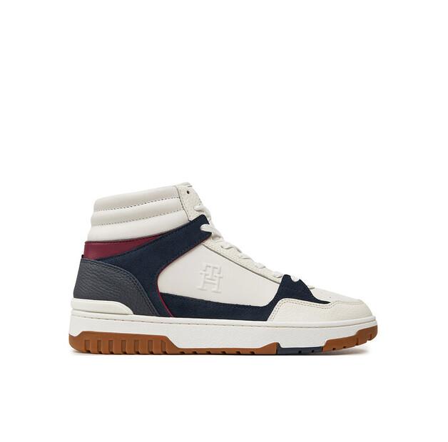 

Мужские кроссовки Tommy Hilfiger Basket street fm0fm05210 белые 45