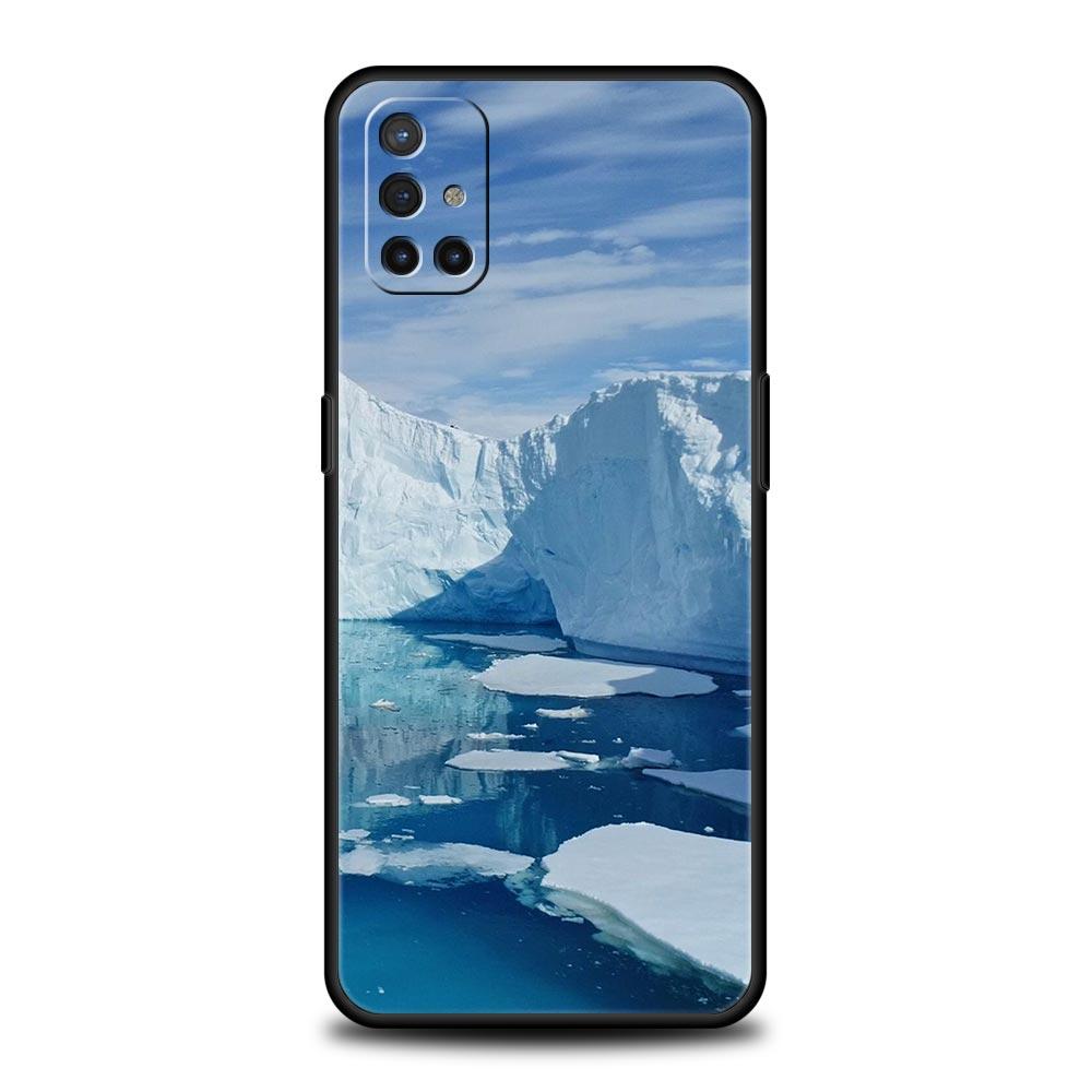 Antarctica Snow Scenery Phone Case For OnePlus 15 13 12 11 10 Pro 13T 13R 12R 9 8T 8 7 7T 9R Nord 2T CE 2 3 4 5G Soft Cover