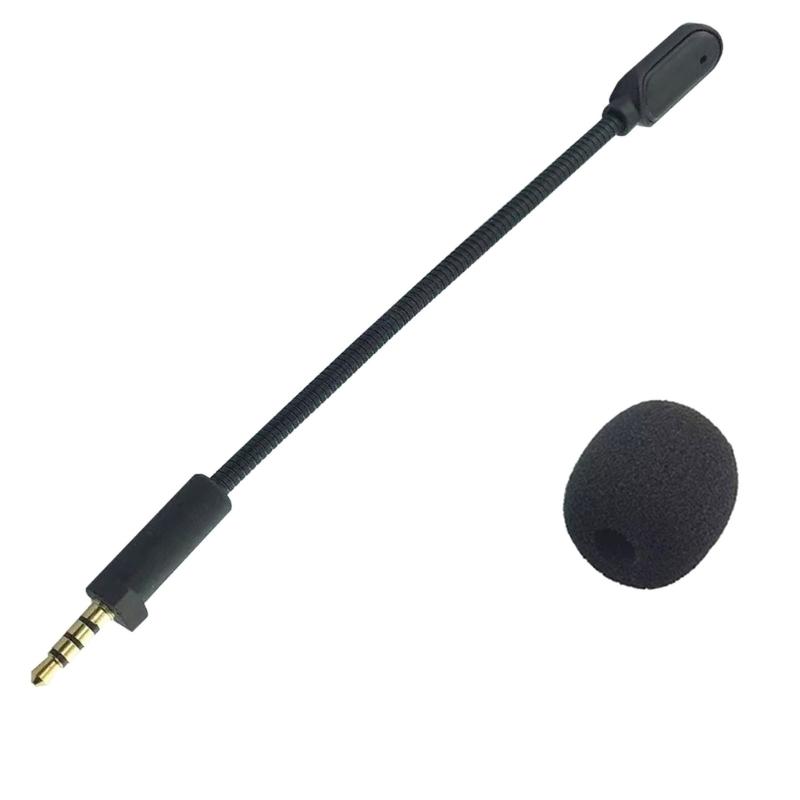 Microphones Replacement Mic for ROG / S Wireless Gamings Headsets, Detachable Headphones Mic Boom