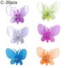 Garden Support Clips Useful Eco-friendly Convenience Plant Fix Clips Butterfly Colorful Plant Support Clips Garden Support Clips