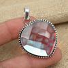 Mystic Topaz Natural Gemstone Pendent Jewelry 925 Solid Sterling Silver For Her