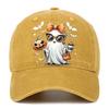 Bat Ghost Printed Baseball Hat for Men and Women Outdoor Sports Sunscreen Hat Halloween Festival Party Decoration Hat