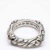 CHROME HEARTS 925 SBT Band Ring Ring SilverUsed