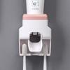 Creative Wall Mount Automatic Toothpaste Dispenser Bathroom Accessories Set Waterproof Lazy Toothpaste Squeezer Toothbrush Holder