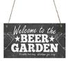 Wear Resistant 12 Styles Great Natural Hanging Wooden Room Sign Plate Wooden Plaque