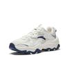 Anta Synthetic Leather Fabric Trendy Versatile Low-Top Casual Shoes Men sneakers Ivory-White Silver Deep-Navy-Blue 912638809-1