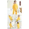 Kids Flannel Onesie Pajamas Cartoon Loungewear Christmas Costume Flannel Sleeping Bag Jumpsuit