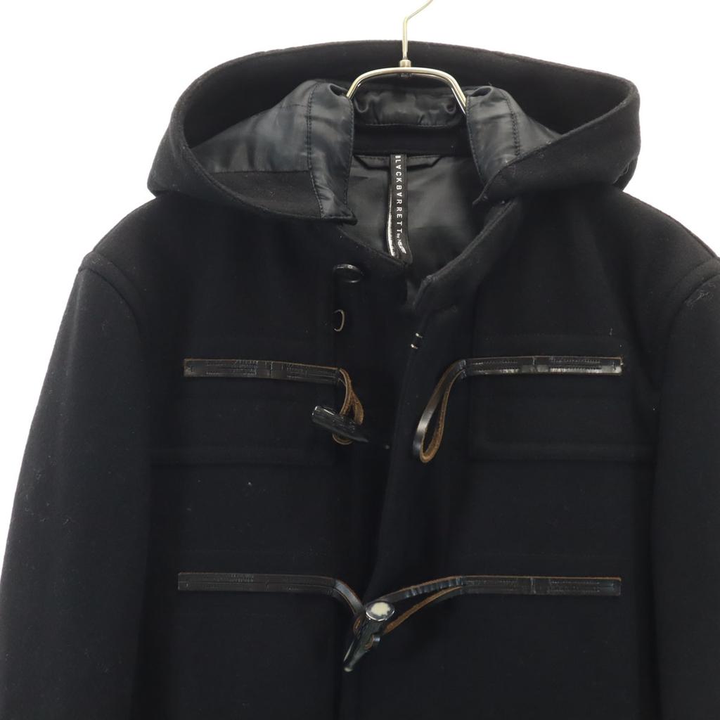 BLACKBARRETT by NEIL BARRETT Made in Japan Wool Blend Duffel coat 3 black Men's Used