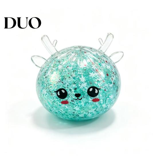 Novelty Gifts for Birthday Soft Squeeze Toy Stress Relief, Anxiety Sensory Fidget Durable TPR Balls Adults Kids, Hand Exercise Tool Kneading