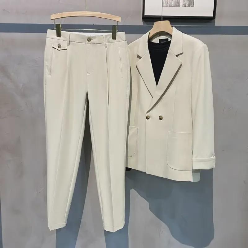 

Чоловіча повсякденна куртка високого класу в корейському стилі – красива, крута та зріла весняна куртка M абрикосовий