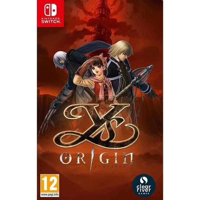 Jeu de rôle - Ys Origin - Nintendo Switch - Aventure épique - Graphismes 2D - Multijoueur local
