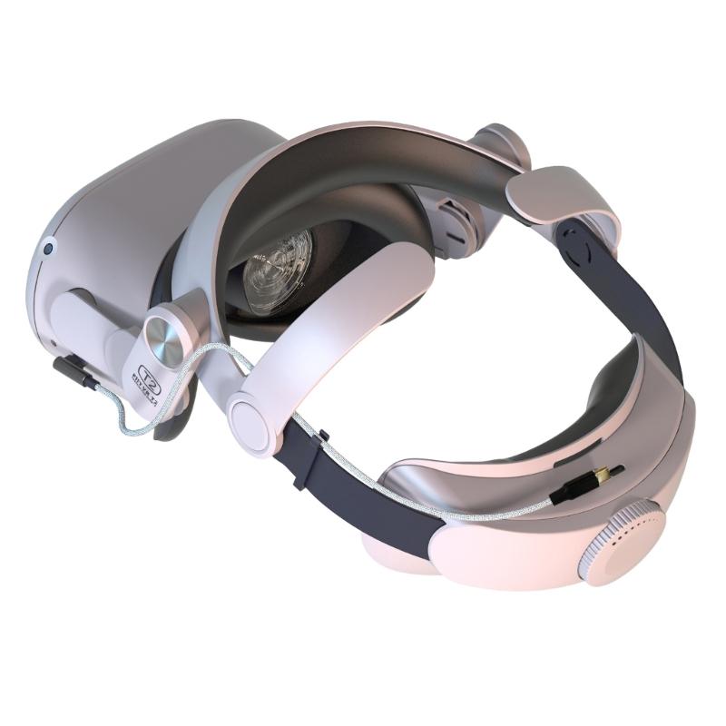 Replacement for Head Strap Replacement Headband Cushion Pad Adjustable for Head Band for Quest 2 VR Accessory