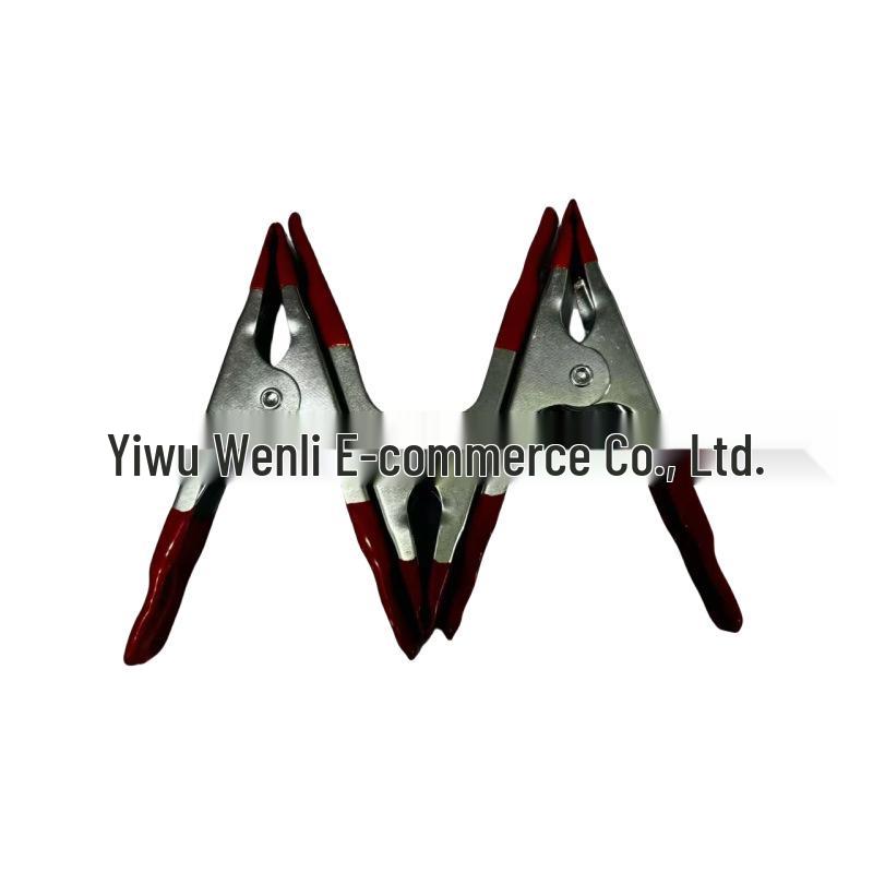 Light Duty Woodworking A-Clamp Set: 2", 4", 6" Spring Tent Clip for DIY Fixing and Hardware Tools.