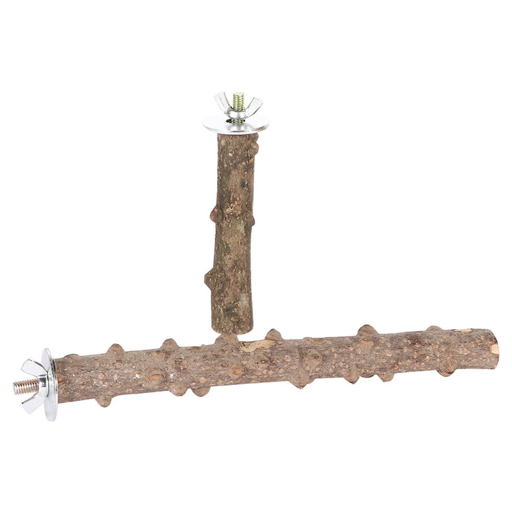 Grinding Perches Bird Teeth Grinding Bird Stand Holder Hamster Branch Pet Toy Bird Cage Accessories