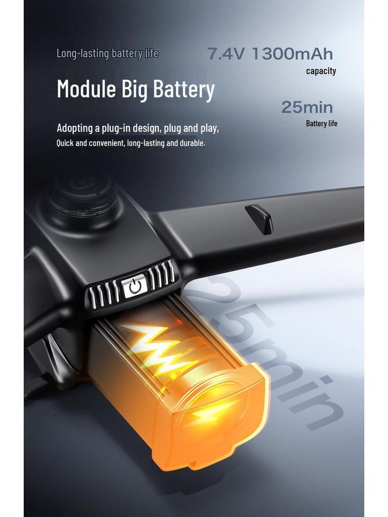 Aerial GT6 Drone: GPS-Enabled, Brushless, Long-Endurance Quadcopter with Return Home Feature