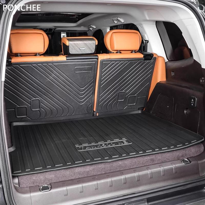 For Tank 500 2022-2026 Trunk Mat Fully Enclosed Trunk Cushion TPE Waterproof Backrest Pad Automobile Modification Supplies