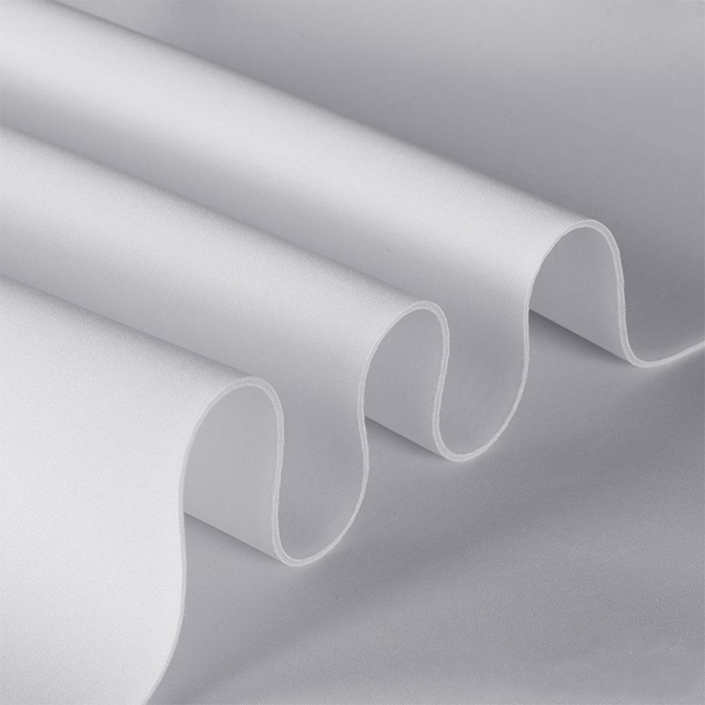 

50x160cm Thick Scuba Fabric Polyester Skin-Friendly Knitted Cloth for DIY Clothing Design Corsets Bags Photo Background Supplies 50cm x 160cm белый