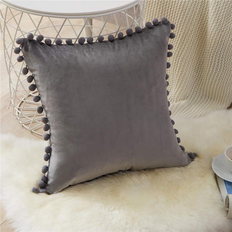 1pcs Soft Velvet Cushion Covers Pillowcases Square Decorative Pillow Cover for Sofa Comfortable Bed Car Home Throw Pillow Case