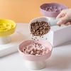 High Ceramic Slow-Feeding Food Bowl Scientific Slow-Eating Design For Digestion Modern Minimalist Home Decor Aesthetic