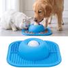 Resin Slow Feeder Dog Bowls Interactive Rolling Ball Puppy Licking Toy Pet Lick Mat  Pet Home Use