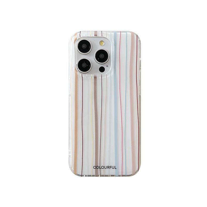 

Dopamine Vertical Stripe Star Bow Case for iPhone 17 Pro Max 17