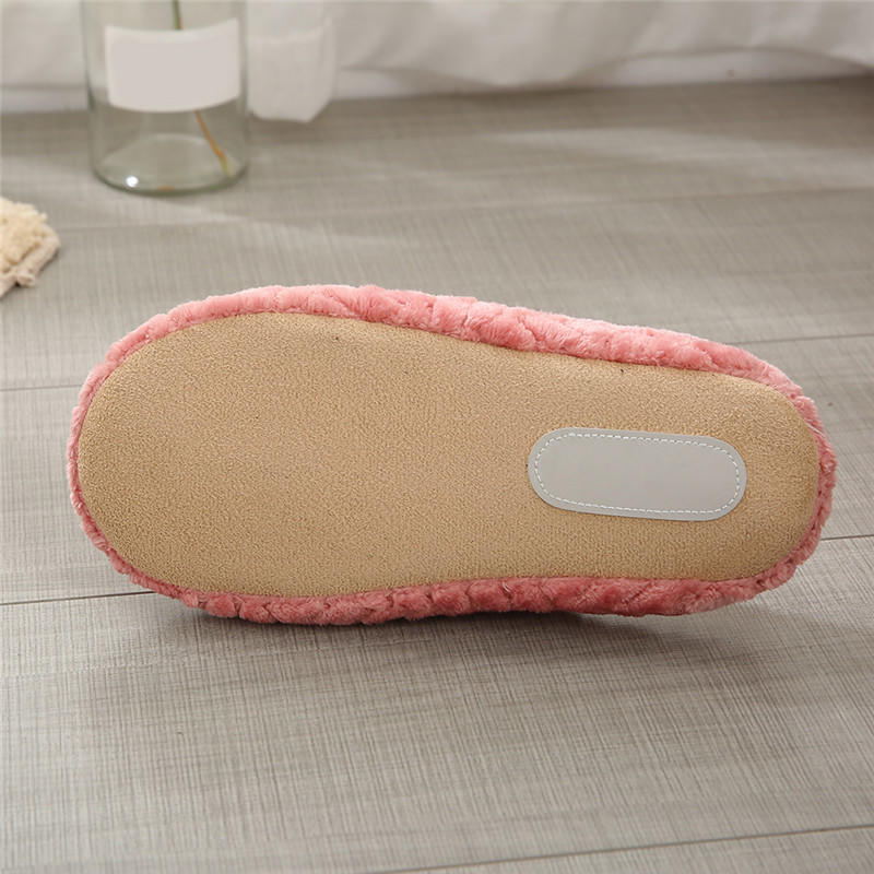 Women's Fashion Japanese Soft Slide Slippers Flat Bottom Cotton Slippers Non-Slip Indoor Comfortable All-Match Slippers