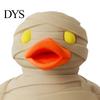 Artistic Desk Ornament Mummy Duck Ornament, Soldier Figurine, Durable PLA Quirky Desktop Accessory Animal Sculpture, for Bookshelf Display