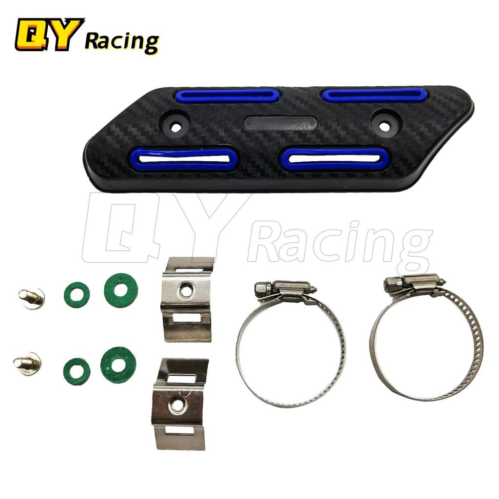 Motorcycle  Exhaust Heat Protector Shield For Honda CRF250 CRF450 CRF250X CRF450X Beta 350 390 430 480 RR 4 STROKE