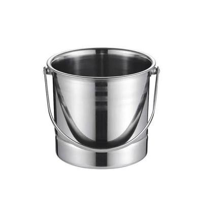 Yude Thickened 1.4L Stainless Steel Ice Bucket - Pack of 5