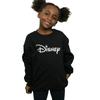 Disney Girls Mickey Mouse Head Logo Sweatshirt
