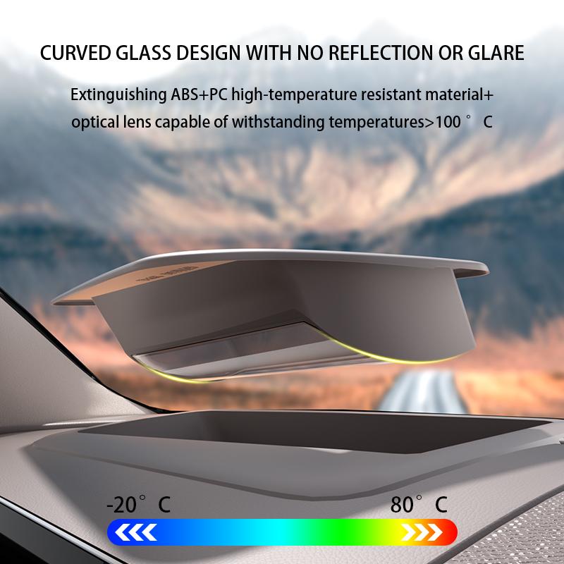For ZEEKR 7X 2025 2026 Head-up Display Protective Cover HUD Dust-proof and Anti-glare Protective Cover Car Interior Accessories