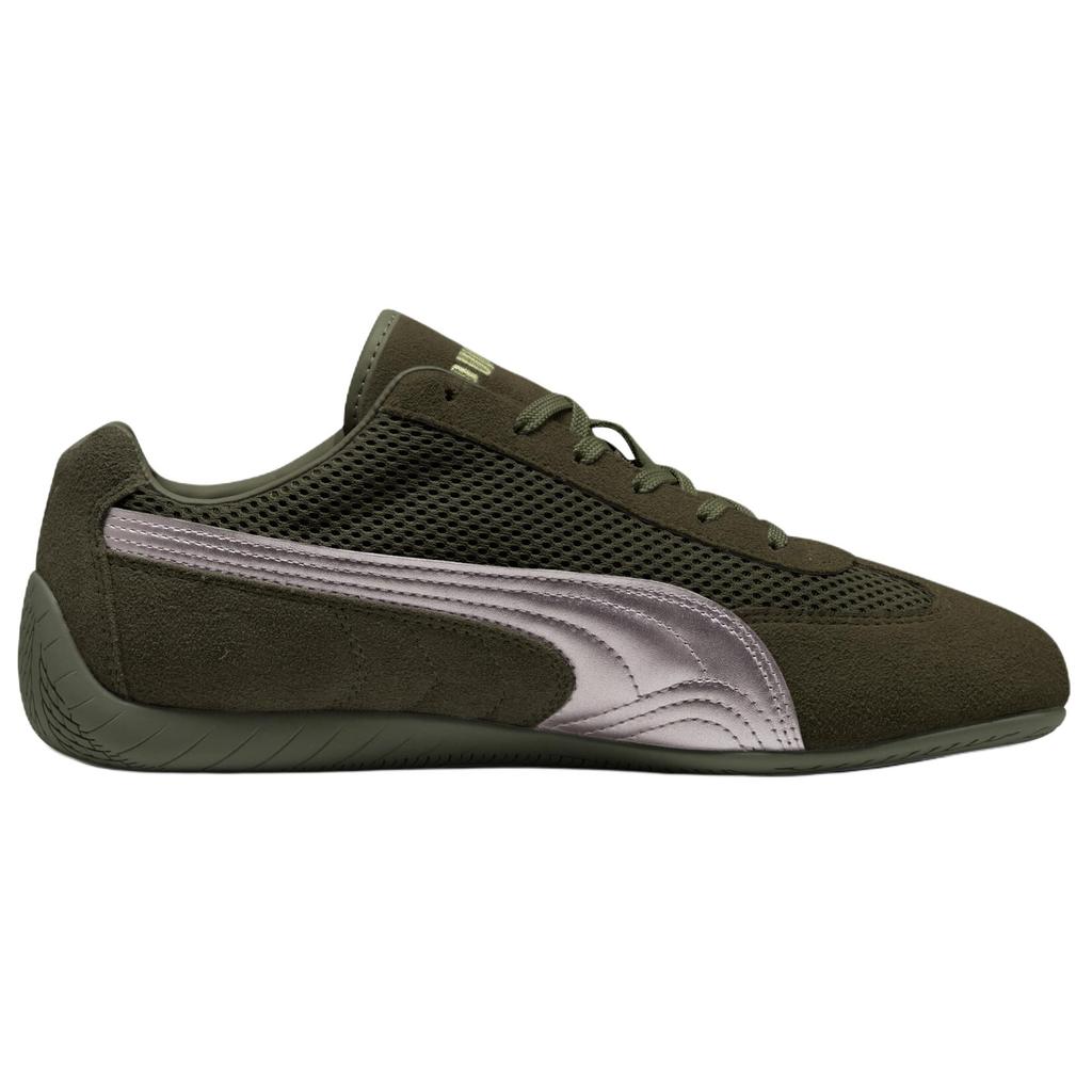 Puma Speedcat Premium Dark Olive Matte Silver Unisex Sneakers Green 403902-04