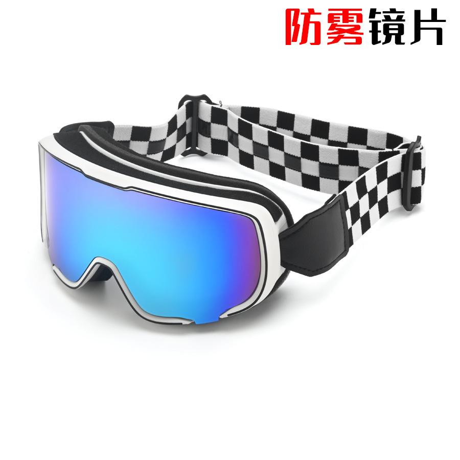 Anti-fog glasses for skiing and outdoor sports, 100% cycling goggles, wind and sand protection, motorcycle Harley helmet goggles