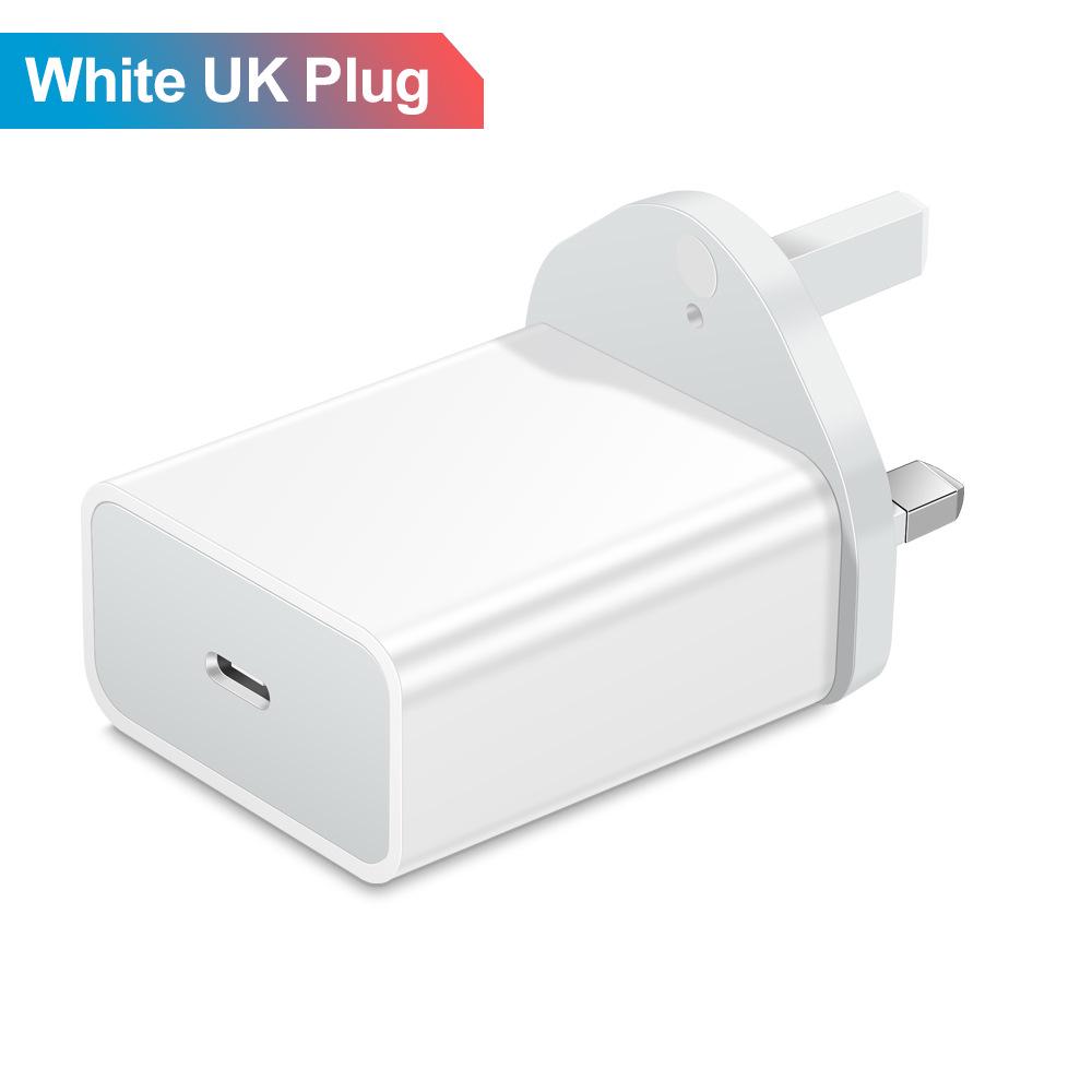 20W QC3.0 PD Travel Charger with US/EU/UK Plug