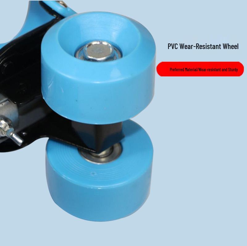 Children's Double Row Four-Wheel Roller Skates - Ice Skating Professional, Hot-Selling Cross-Border Gift 2840