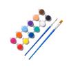 12-Color Children's Watercolor Paint Set with Palette for DIY Doodle & Finger Painting