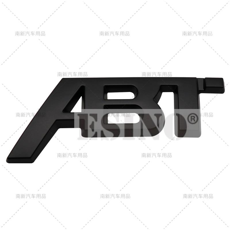 Car Styling Adhesive Badge Decal Metal Zinc Alloy Emblem Car Fender Trunk Body Tailgate Badge for For ABT Sports