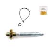 EGE568 Motore regolazione altezza sedile 5609510 Ingranaggio di riparazione Asse 11 cm per Ford Mondeo Galaxy S Max Jaguar