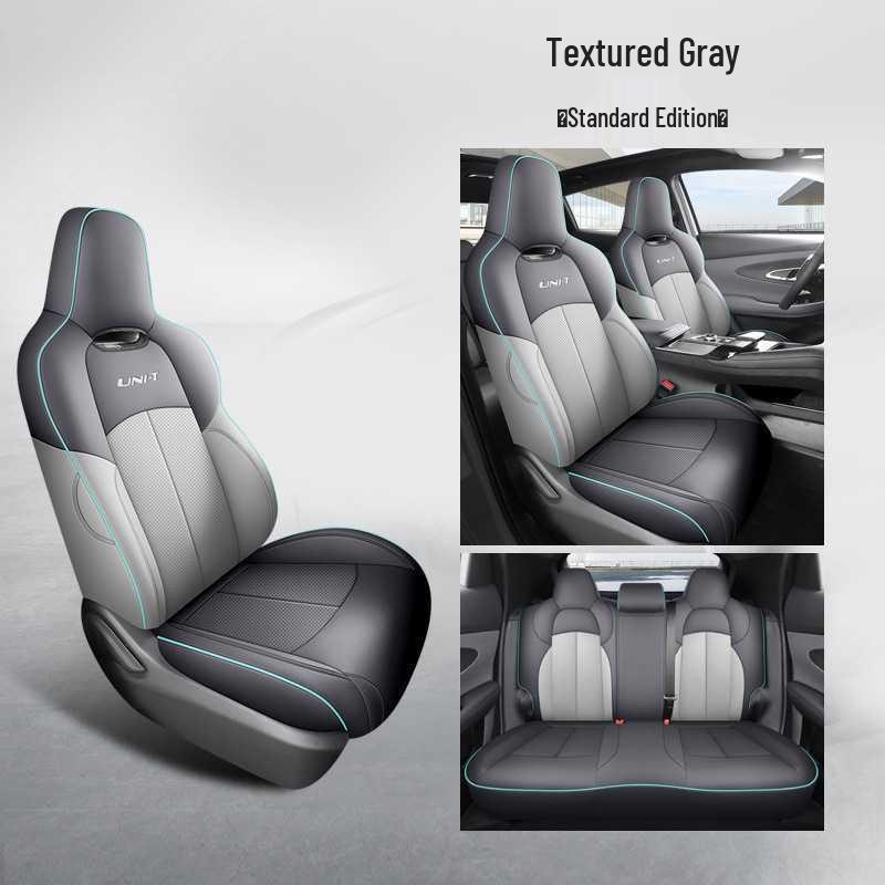 Universal Leather Car Seat Cushion for Five-Seaters - All-Season Model
