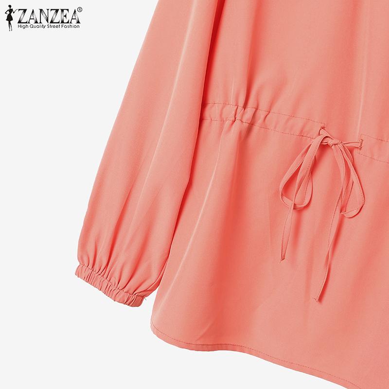 ZANZEA Women Long Sleeve Blouse and Long Skirts Muslim Two Piece Suit Sets