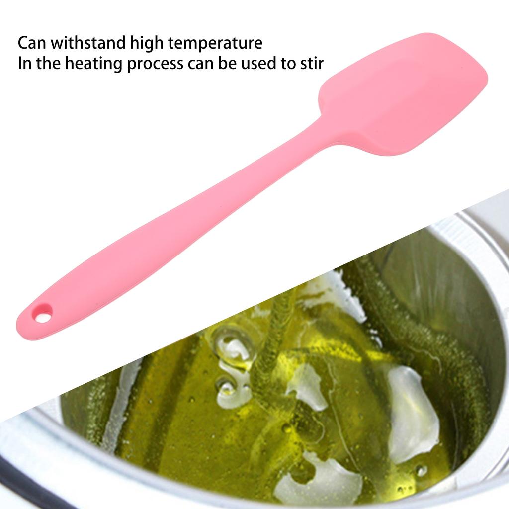 Silicone Wax Spatula Reusable Waxing Stirrer Applicator Multifunctional Wax Sticks Pink