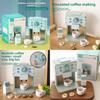Wooden Childrens Play Kitchen Coffee Maker Toy For Early Education Fun And