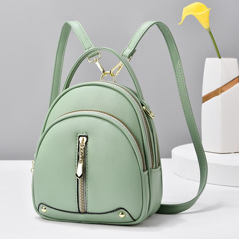 

Рюкзак Рюкзак Жіночий Вийти Нова М яка Шкіра Портативна Сумка Жіноча Мода для Літніх Все Міні Сумка через Плече .