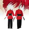 Soft And Durable Ranma Costume Featuring Streetwear Inspired Kung Fu Design For All Seasons