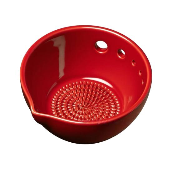 

Подрібнювач часнику Знімач стебел трави Багатоотвірний Легкий Подрібнювач часнику Знімач стебел Компактний Кухонний інструмент для домашнього приготування червоний