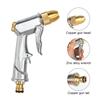 Heavy Duty Metal Garden Hose Nozzle 100% Heavy Duty Metal Water Gun Garden Hose Spray Gun Hose Spray Gun Metal for Car & Pet Washing, Plants Watering,