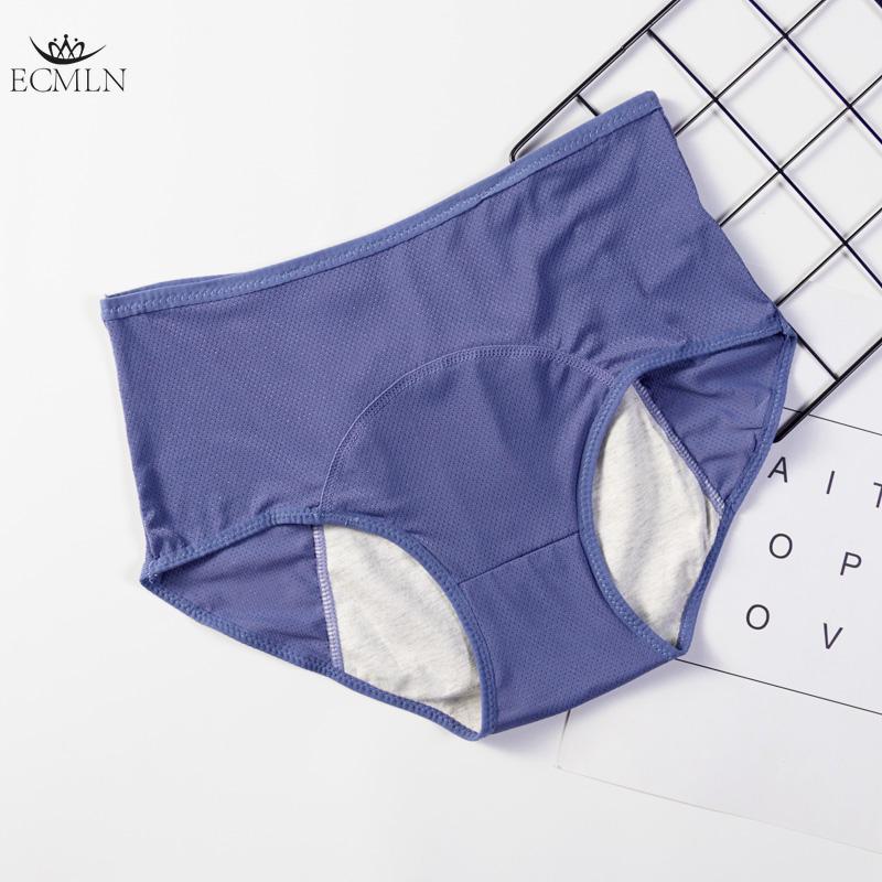 Women Menstrual Panties Leak Proof Cotton High Waist Underwear Women Briefs Period Underwear Panties