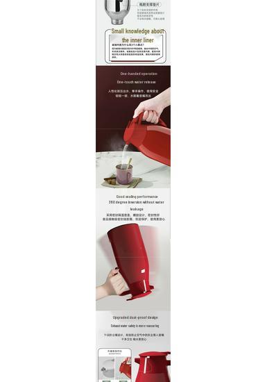 Universal Large Capacity Insulated Hot Water Kettle and Thermos Bottle