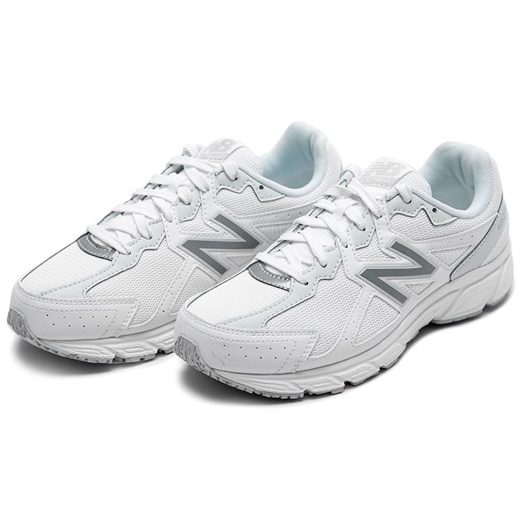 New Balance NB 480 V5 Retro Mesh Synthetic Leather Low Top Casual Running Shoes Women sneaker Gray White W480KW5